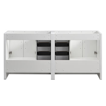Glossy White Cabinet Only Inside View