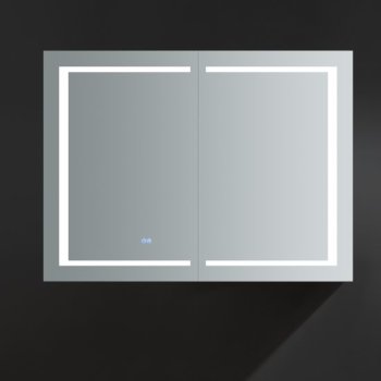 48" x 36" Silver Front View - On