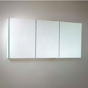 Fresca 60" Wide Bathroom Wall Mounted Medicine Cabinet with Mirrors, Dimensions: 59" W x 26" H x 5" D