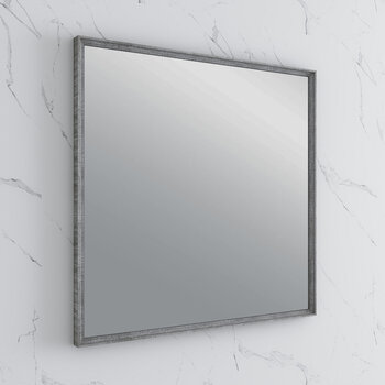 Fresca Formosa 32" Bathroom Mirror in Ash, 32" W x 1-2/5" D x 32" H