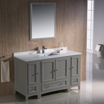 Oxford 54 Traditional Bathroom Vanity Set By Fresca