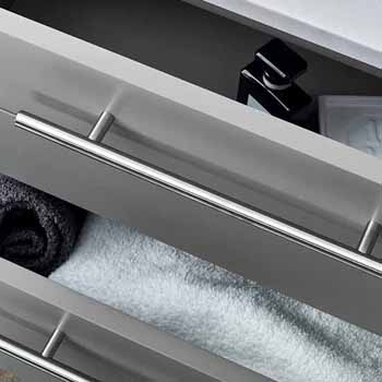 Gray Drawer Opened View