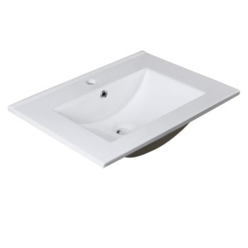 Allier 24" White Angle View