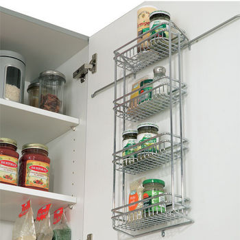 Top Door Mounted Spice Racks By Vauth Sagel Kitchensource Com