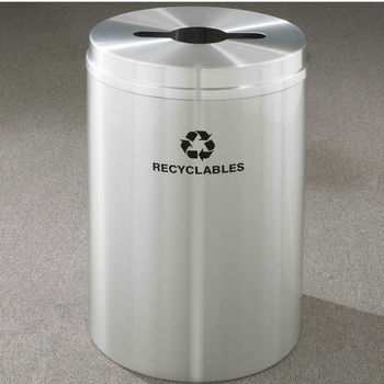 RecyclePro I for Mixed Recyclables with Multi-Purpose Opening, 33 Gallons