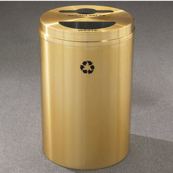 RecyclePro II Receptacles for Paper, Cans & Waste