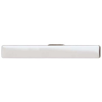 Hafele Bella Italiana Collection Handle in Polished Chrome, 180mm W x 23mm D x 23mm H