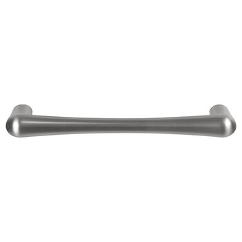 Hafele Cornerstone Series Savoy Decorative Cabinet Pull Handle, Zinc, Brushed Nickel, M4 Screws Included, Center to Center: 128mm (5-1/16'')