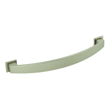Hafele Deco Series Arco Collection Mid-Century Modern Cabinet Pull Handle in Stainless Steel, Zinc