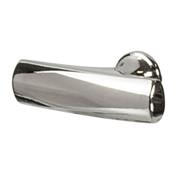 Hafele Hickory Greenwich Collection Knob, Polished Nickel, 44mm W x 28mm D x 13mm H