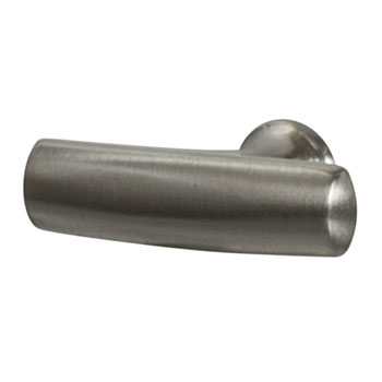 Hafele Hickory Greenwich Collection Knob, Stainless Steel, 44mm W x 28mm D x 13mm H