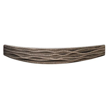 Hafele Strata Collection Handle in Antique Pewter, 169mm W x 27mm D x 25mm H
