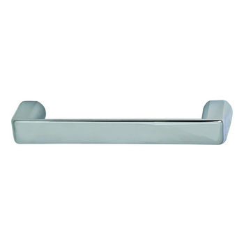 Hafele Studio Collection (5-13/16"W) Pull Handle in Brushed Nickel, 148mm W x 32mm D x 18mm H