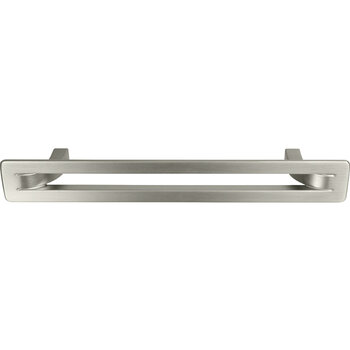 Hafele Design Deco Series H2350 Decorative Cabinet Pull Handle, Zinc, Brushed Nickel, Center to Center: 128mm (5-1/16'')