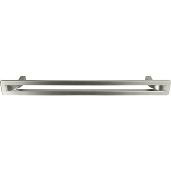 Hafele Design Deco Series H2350 Decorative Cabinet Pull Handle, Zinc, Brushed Nickel, Center to Center: 192mm (7-9/16'')