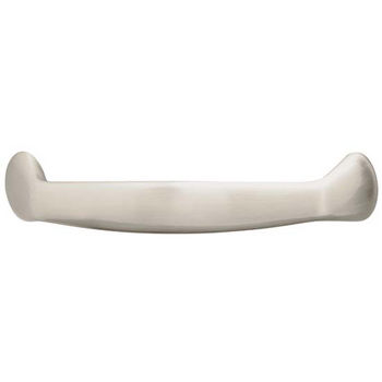 Hafele Bella Italiana Collection Handle in Brushed Nickel in Multiple Sizes