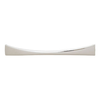 Hafele (7-1/4'') Arched Handle in Polished Chrome, 184mm W x 24mm H