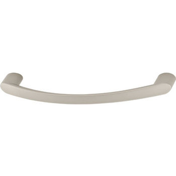 Hafele Antimicrobial Collection 5-1/2'' W Handle in Matt Nickel, 140mm W x 32mm D x 9mm H
