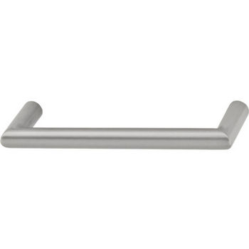 Hafele Antimicrobial Collection 5-1/2'' W Handle in Matt Nickel, 140mm W x 36mm D x 12mm H