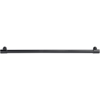 Hafele Cornerstone Series Elite Handle Collection Traditional Cabinet Pull Handle in Slate Graphite, Zinc, Center-to-Center: 352mm (13-7/8")
