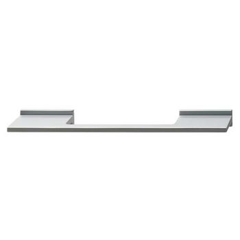 Hafele Rex Collection Handle in Silver Anodized, 206mm W x 28mm D x 16mm H