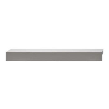 Hafele Westin Collection Handle in Silver Anodized, 232mm W x 25mm D x 8mm H