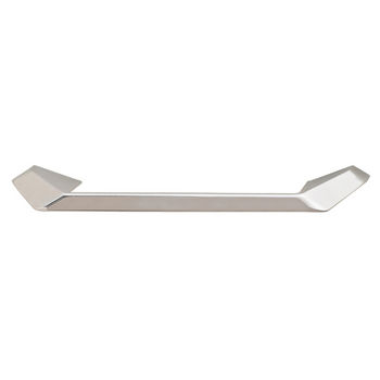 Hafele Geode Collection Handle in Polished Chrome, 179mm W x 32mm D x 16mm H