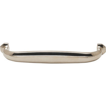 Hafele Paragon Collection 5-3/4'' W Handle in Polished Nickel, 147mm W x 33mm D x 17mm H