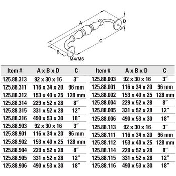 Handle Specifications
