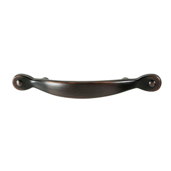 Hafele Amerock Inspirations Collection Handle, Oil-Rubbed Bronze, 140mm W x 17mm D x 25mm H, 76mm Center to Center