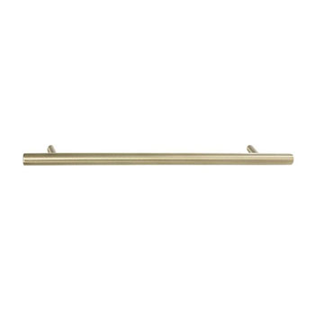 Hafele Amerock Collection Bar Pull, Golden Champagne, 337mm W x 13mm D x 35mm H, 256mm Center to Center