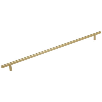 Hafele Amerock Collection Bar Pull, Golden Champagne, 560mm W x 13mm D x 35mm H, 480mm Center to Center