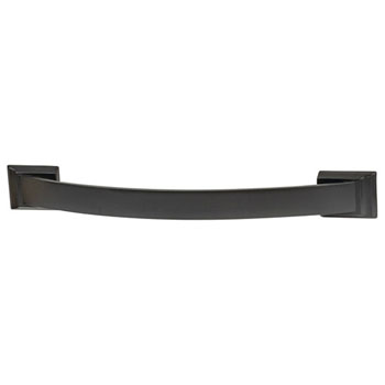Hafele Amerock Candler Collection Handle, Black Bronze, 167mm W x 21mm D x 32mm H, 128mm Center to Center