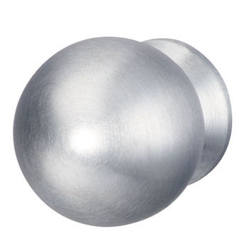 Hafele Stainless Steel Round Knob 20mm (3/4''), 25mm (1'') or 30mm (1-1/4'') Diameter