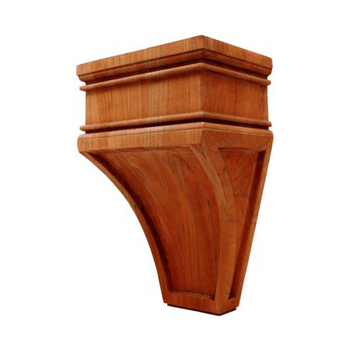 Hafele Arcadian Collection Hand Carved Corbel, 9'' H
