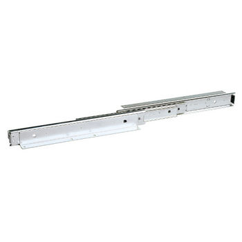 Accuride 301, 7/8'' Overtravel Ball Bearing Base Mounted Drawer Slide 14''-28'' with Detent In
