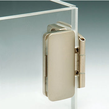 Hafele Aximat® 300 270° Inlay Glass To Glass Door Hinge in Matt Nickel