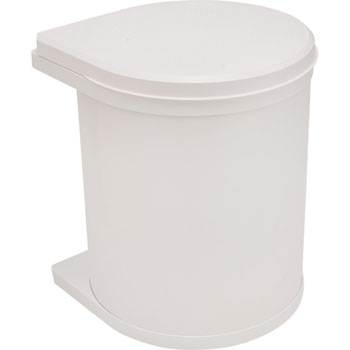 33 Gallons Plastic Manual Lift Trash Can