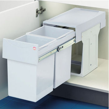 Hafele "Easy Cargo 30" Pull-Out Double Waste Bins