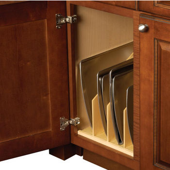 Hafele Wood Tray Divider For Kitchen Base Or Tall Cabinet