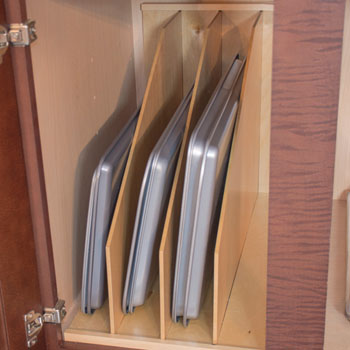 Tray Divider - Storage Cabinet With Vertical Dividers