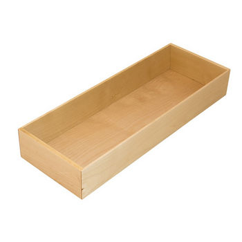 Hafele "Fineline" Pantry Box, Birch, 7"W x 18-3/4"D x 2-13/16"H