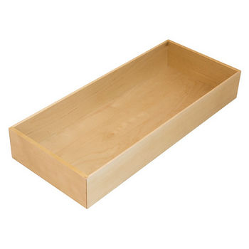 Hafele "Fineline" Pantry Box, Birch, 8"W x 18-3/4"D x 2-13/16"H