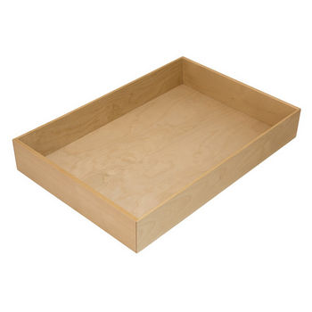 Hafele "Fineline" Pantry Box, Birch, 13"W x 18-3/4"D x 2-13/16"H