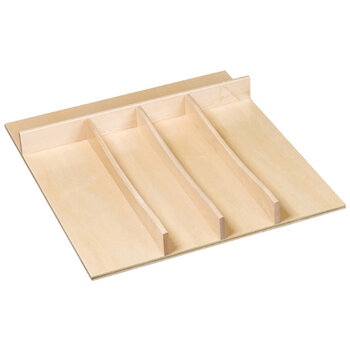 Hafele Century Collection Utensil Tray Insert, Maple, Prefinished, 18'' W Product View