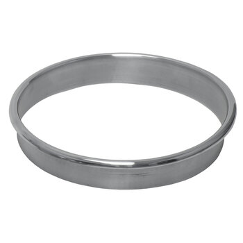 Hafele Round Stainkess Steel Trash Ring  Grommet, 12" Diameter x 2" H, For Workplace Organization