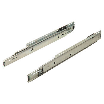 Accuride 7434, 1'' Overtravel Ball Bearing Side Mounted Drawer Slide 12''-28'' with Cam+ Adjust