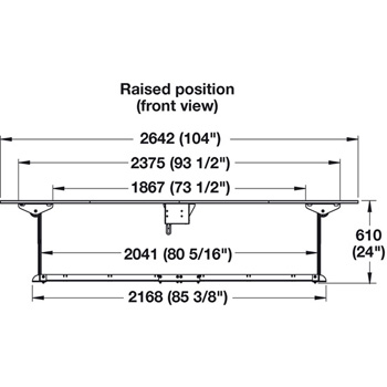 Raised Front Specifications