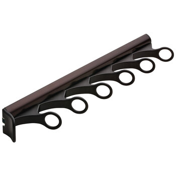 Hafele - Synergy Collection - Wall Rack, Dark Oil Rubbed Bronze