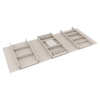 Hafele Contour Drawer Organizer Kit, Winter, For Drawers Up to 36" Wide